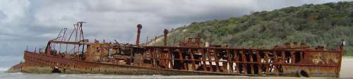 Maheno shipwreck