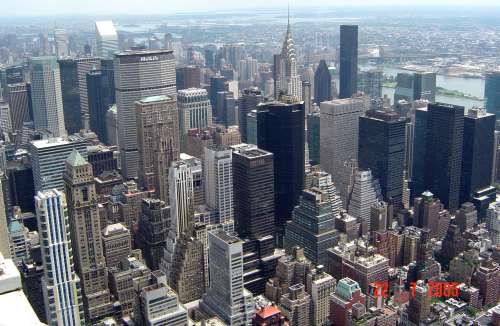 Manhattan from the Empire State Building