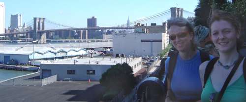 Brooklyn Bridge, Ingrid and Lisa