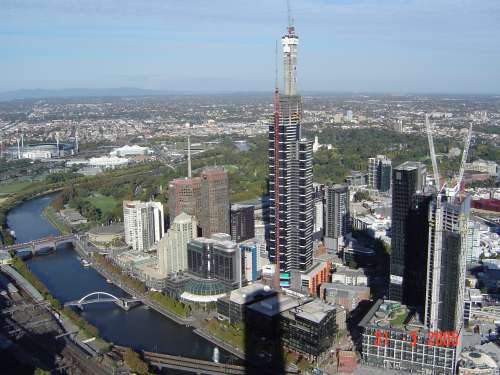 Melbourne from the Deck