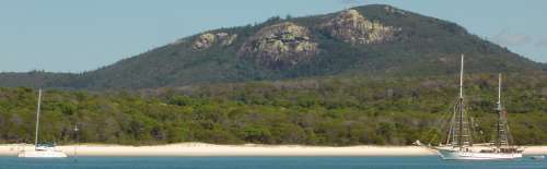 Whitehaven beach on one of the 74 islands