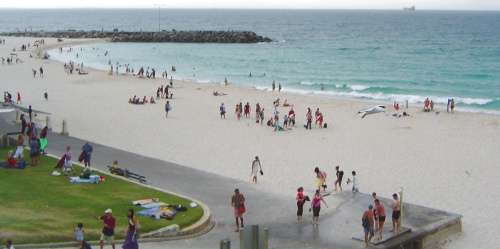 the beach at Cottesloe