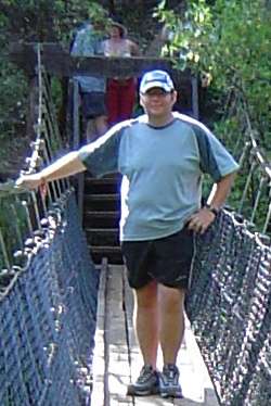 footbridge at Beedelup Falls, Pemberton